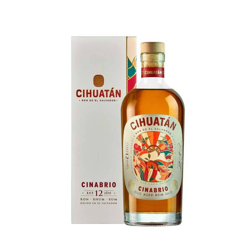 Cinabrio Ron de El Salvador 12 ans Cihuatàn