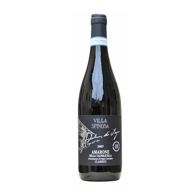 Guglielmi di Jago 10 años Amarone della Valpolicella Classico DOC Caja de madera Villa Spinosa Guglielmi di Jago 10 años Amarone della Valpolicella Classico DOC Caja de madera Villa Spinosa