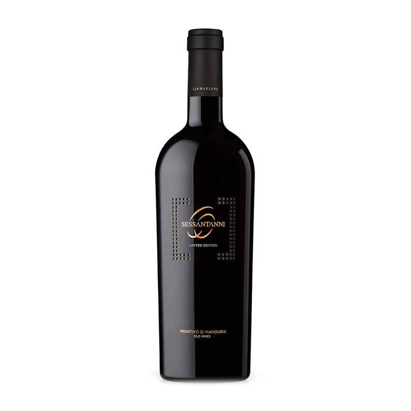 Soixante ans Primitivo di Manduria DOP Édition Limitée San Marzano Soixante ans Primitivo di Manduria DOP Édition Limitée San Marzano
