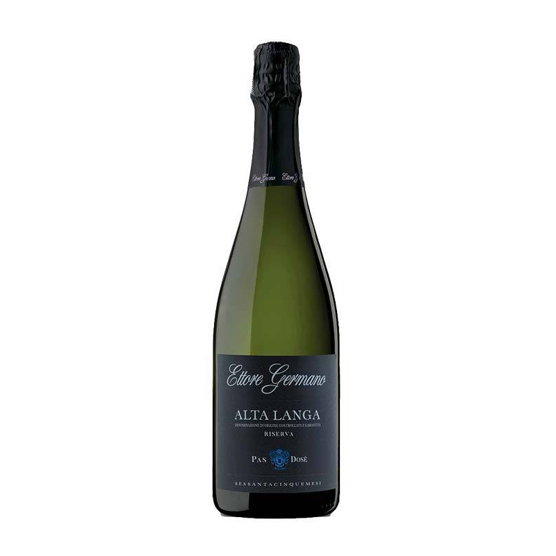 Alta Langa DOCG Riserva Blanc de Noir Pas Dosé „Fünfundsechzig Monate“ Ettore Germano Alta Langa DOCG Riserva Blanc de Noir Pas Dosé „Fünfundsechzig Monate“ Ettore Germano