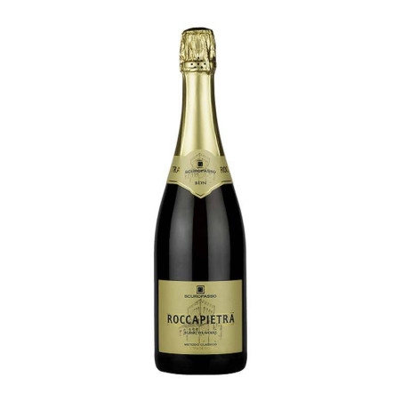 Roccapietra Blanc de Noirs Metodo Classico VSQ Pinot Noir Extra Brut Scuropasso wine for sale