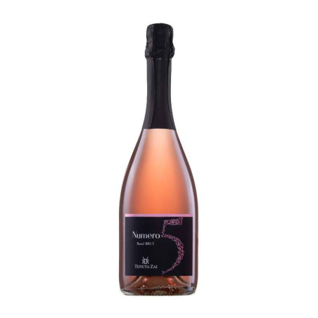 Vente du Vin Brut Pétillant Rosé Numéro 5 de Tenuta Zai
