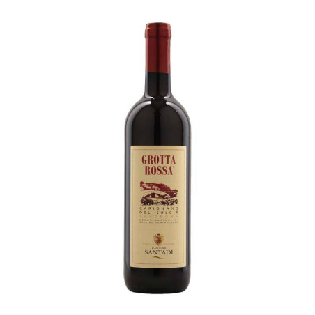 Venta de vino DOC Grotta Rossa Carignano del Sulcis. Santadi