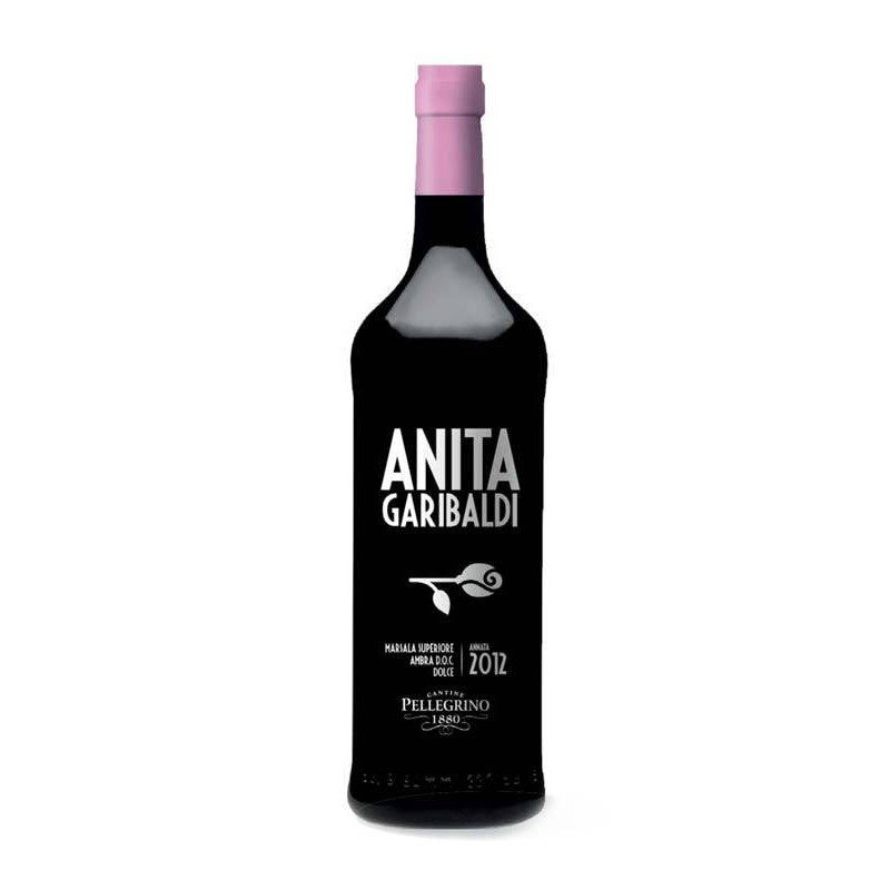 Anita Garibaldi Marsala Superiore Ámbar Dulce Vino Generoso DOC Pellegrino Anita Garibaldi Marsala Superiore Ámbar Dulce Vino Generoso DOC Pellegrino