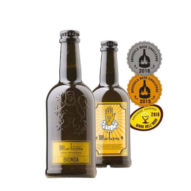 Verkauf von Bionda Curtense Bier